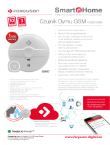 Ferguson GSM Smoke Detector FS2SD-GSM Instrukcja obsługi