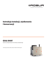 Robur GITIE' AHAY Installation, Use And Maintenance Manual