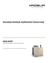 Robur GITIE' ACAY Installation, Use And Maintenance Manual