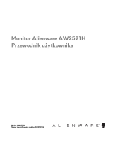 Alienware AW2521H instrukcja