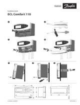 Danfoss ECL Comfort 110, Instrukcja instalacji