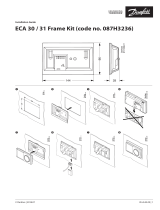 Danfoss ECA 30 frame kit, Instrukcja instalacji