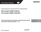 Omron Healthcare HEM-7360-E Instrukcja obsługi