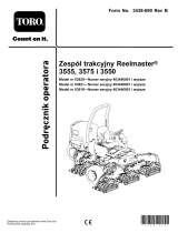 Toro Reelmaster 3555 Traction Unit Instrukcja obsługi