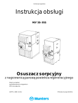 Munters MX2S PL Instrukcja obsługi