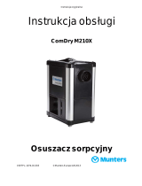 Munters ComDry-M210X PL Instrukcja obsługi