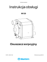 Munters M120 PL Instrukcja obsługi