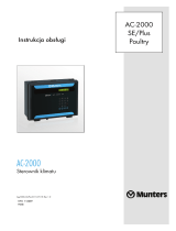 Munters AC-2000 Poultry Instrukcja obsługi
