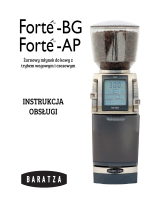 Baratza Forté AP (Old Display) Instrukcja obsługi