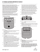 Behringer GDI21 Instrukcja obsługi