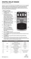 Behringer DD600 Instrukcja obsługi