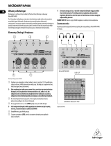 Behringer HA400 Instrukcja obsługi