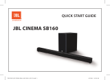 JBL JBL Cinema SB160 Soundbar Instrukcja obsługi