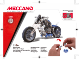 Meccano 5 Model Set - Motorcycle #1-#3 Instrukcja obsługi