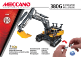 Meccano John Deere 380G Excavator Instrukcja obsługi