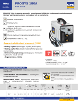 GYS PROGYS 180A Karta katalogowa