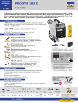 GYS PROGYS 183E Karta katalogowa
