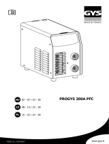 GYS PROGYS 200A PFC Instrukcja obsługi