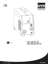 GYS TIG 200 DC FV Instrukcja obsługi