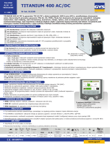 GYS TIG TITANIUM 400 AC/DC TRI Karta katalogowa