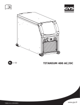 GYS TIG TITANIUM 400 AC/DC TRI Instrukcja obsługi