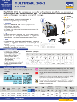 GYS MULTIPEARL 200-2 Karta katalogowa
