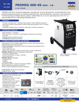 GYS PROMIG 400 4S Karta katalogowa