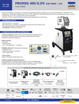 GYS PROMIG 400 G DV Karta katalogowa