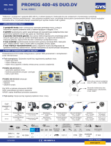 GYS PROMIG 400 4S DUO DV - 230/400V Karta katalogowa