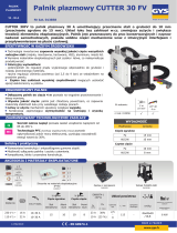 GYS PLASMA CUTTER 30 FV Karta katalogowa