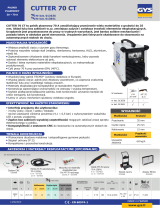 GYS PLASMA CUTTER 70A CT Karta katalogowa