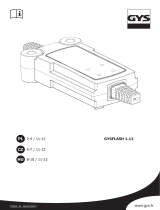 GYS GYSFLASH 1.12 Instrukcja obsługi