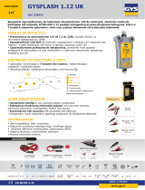 GYS GYSFLASH 1.12 Karta katalogowa