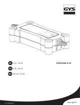 GYS GYSFLASH 9.24 Instrukcja obsługi