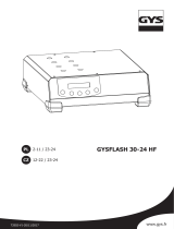 GYS GYSFLASH 30-24 HF Instrukcja obsługi