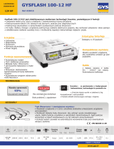 GYS GYSFLASH 100.12 HF (5M CABLES) Karta katalogowa