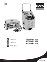 GYS CHARGER STARTER NEOSTART 620 Instrukcja obsługi