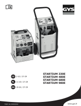 GYS STARTIUM 330E - 12/24 V Instrukcja obsługi