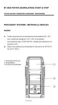 GYS BATTERY TESTER BT2010 DHC - START/STOP Instrukcja obsługi