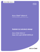 Roche ACCU-CHEK Inform II Instrukcja obsługi