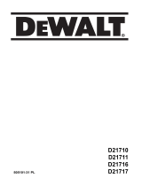DeWalt D21710 Instrukcja obsługi