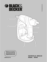 Black & Decker GG500S Instrukcja obsługi