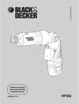 Black & Decker HP362 Instrukcja obsługi
