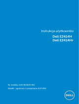 Dell E2414H instrukcja