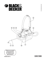 Black & Decker GSC500 TH1 Instrukcja obsługi