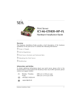SEH Computertechnik IC146-ETHER-HP-FL Instrukcja obsługi