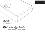 Cambridge Audio AZUR 551P Instrukcja obsługi