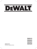 DeWalt D25313 Instrukcja obsługi