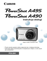 Canon PowerShot A495 instrukcja