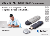 Belkin ADAPTATEUR USB BLUETOOTH™-10 MÈTRES #F8T013FR Instrukcja obsługi